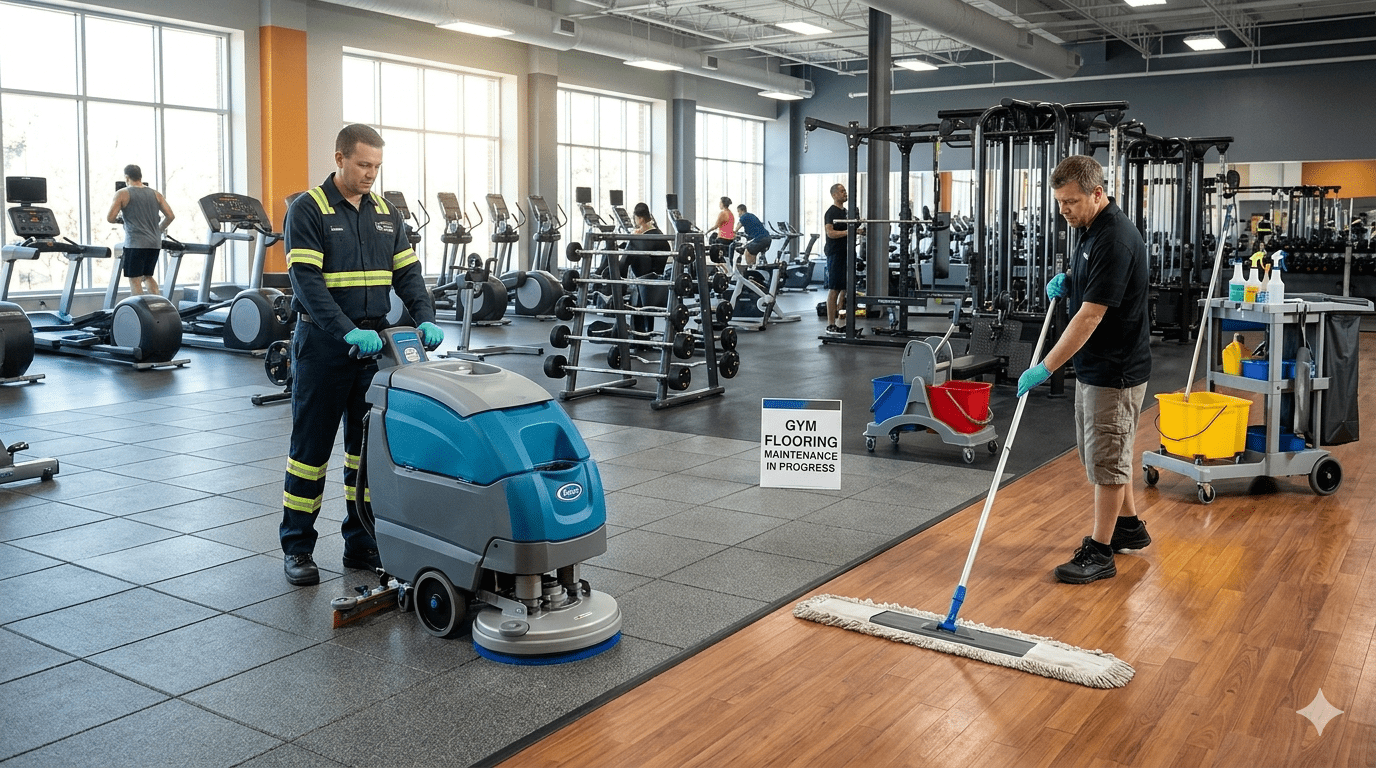 Gym Flooring Maintenance