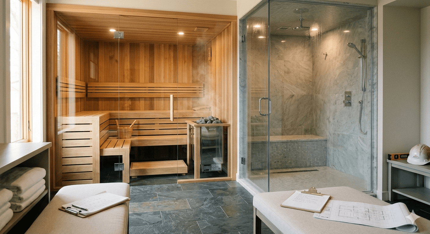 steam and sauna contractor